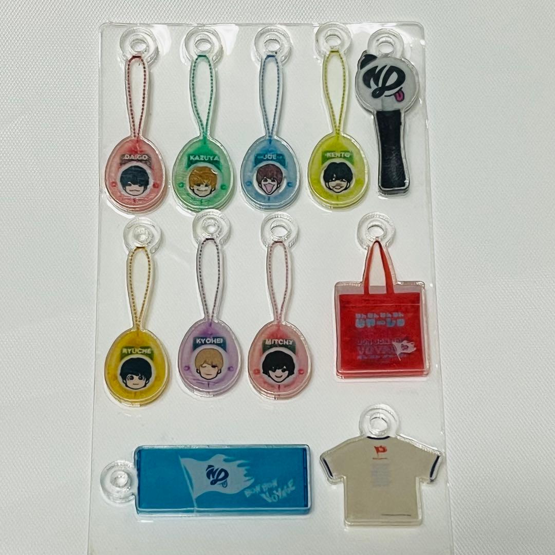 なにわ男子 アクリルキーホルダー ボイスキーホルダー ボンボン