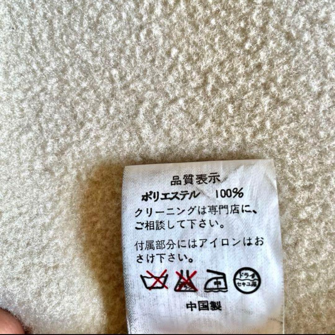 美品 A BATHING APE フリース ダッフルコート ベージュ - メルカリ