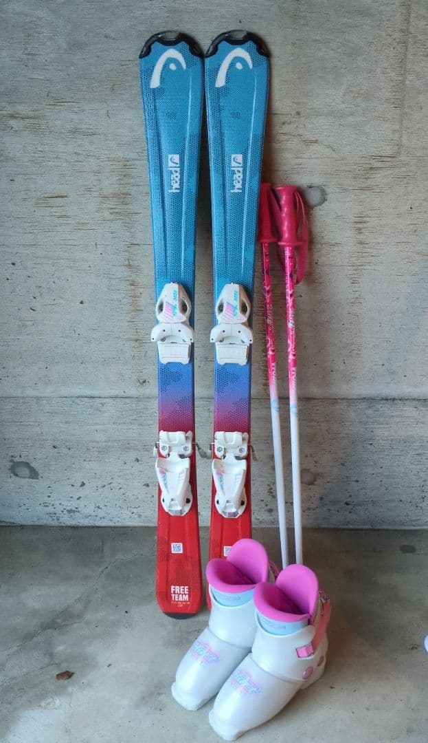 スキー3点セット　107cm VOLKL（フォルクル） スキー板 スキーセット メンズ スキー3点セット