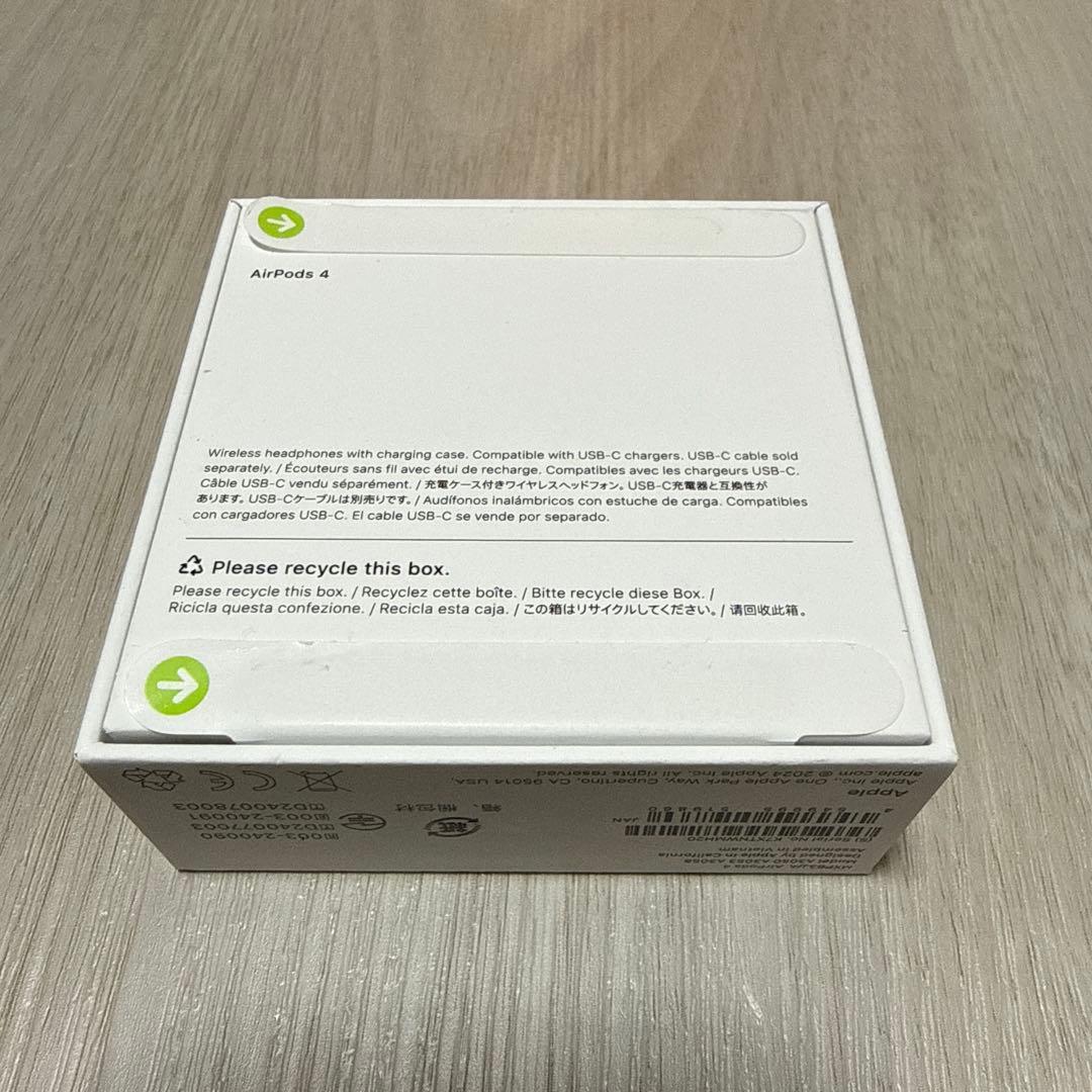 新品未開封 Apple AirPods 4 - メルカリ