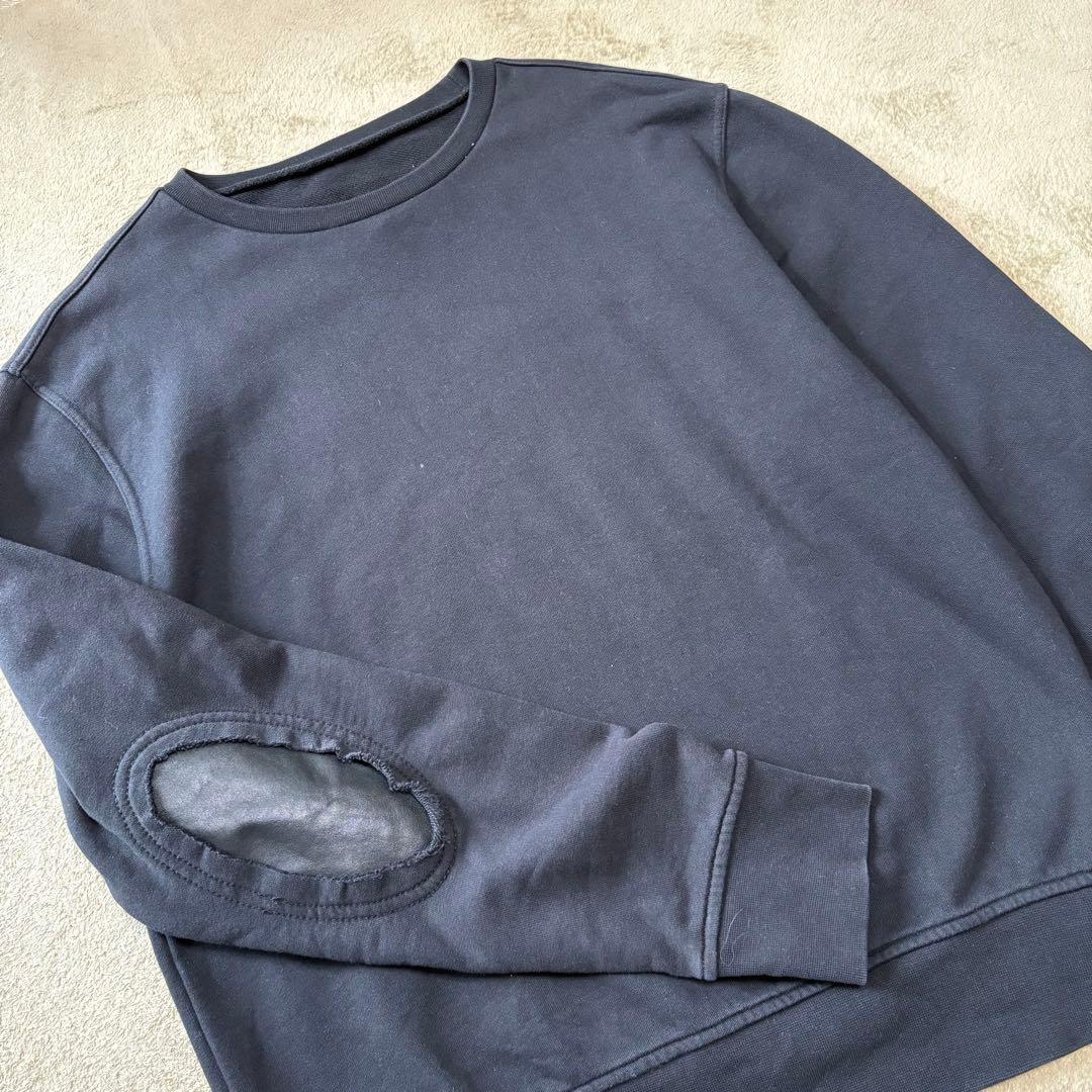 稀少】Maison Margiela メゾンマルジェラエルボーパッチスウェット