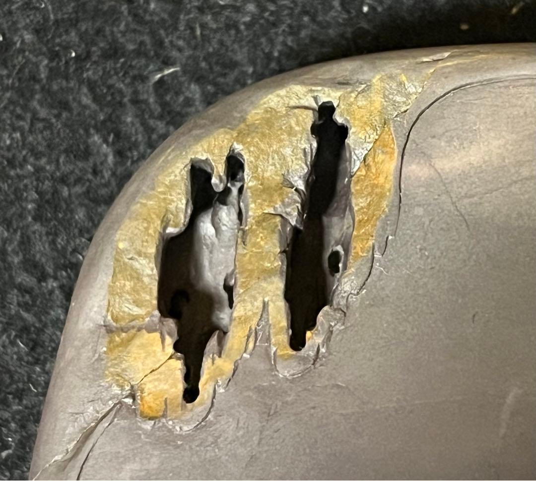 最終処分価格 旧坑老坑端渓水巌硯 氷裂紋・金線（黄龍）・火捺・臙脂暈