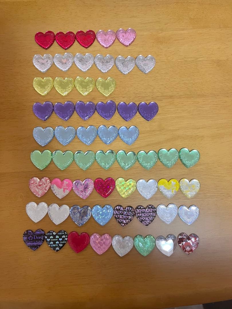 ハート型キャラクターコレクション 70個以上