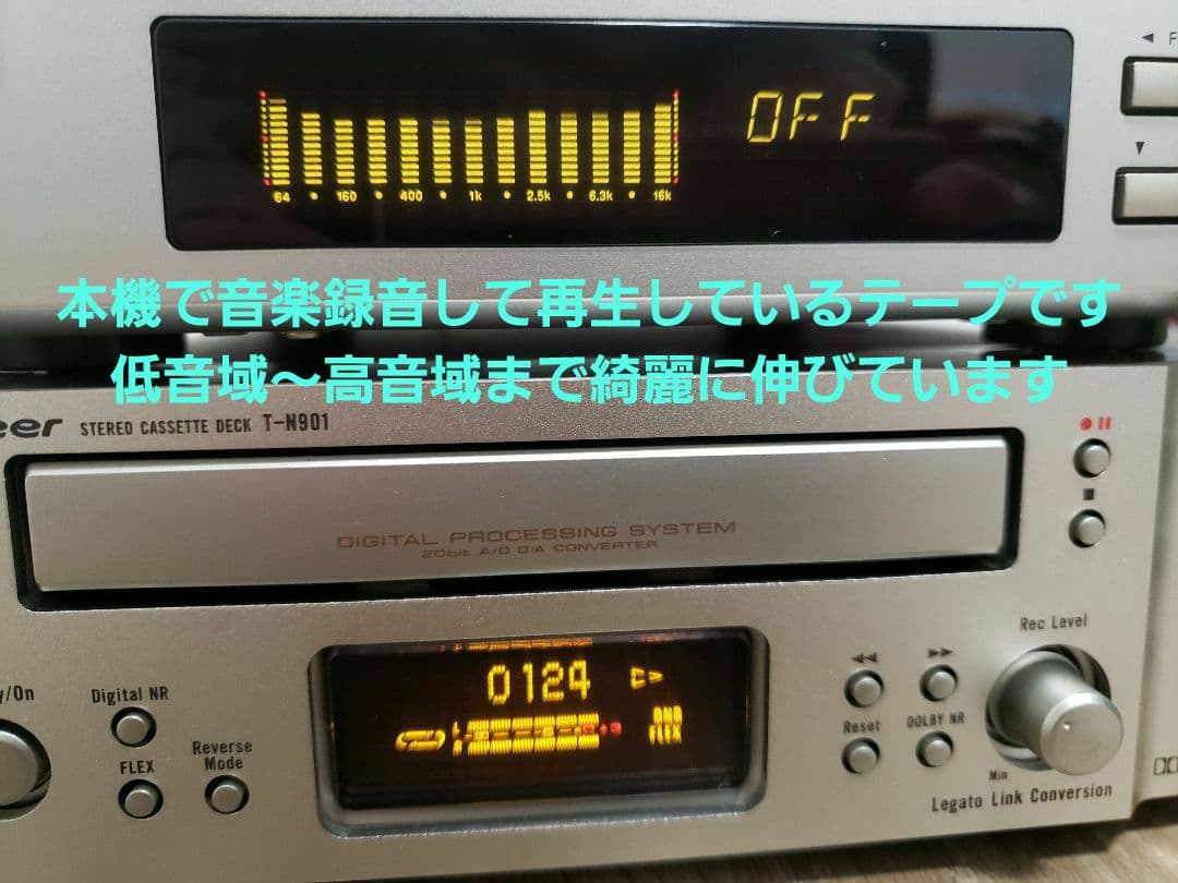 整備済完動品】Pioneer T-N901 カセットデッキ - メルカリ