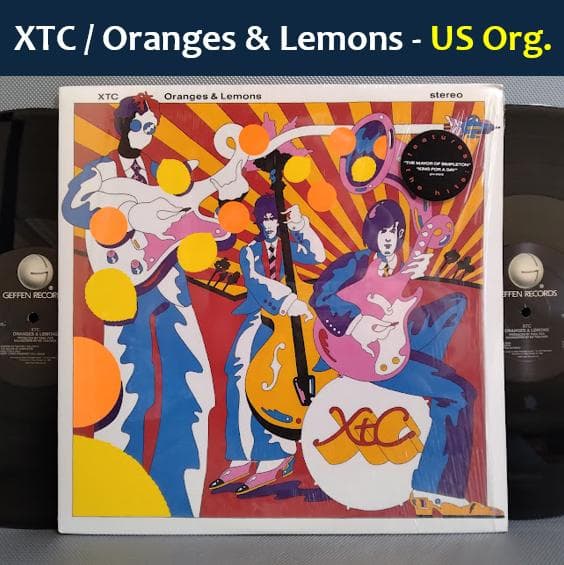 ★XTC / Oranges & Lemons★US Org. 2LP Xtc Oranges & Lemons Double Us Lp | eBay