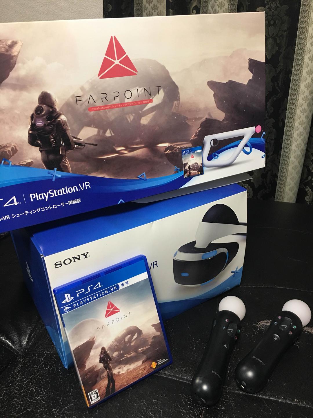 美品PSVR FAR POINT同梱版 コントローラセットの通販はau PAY