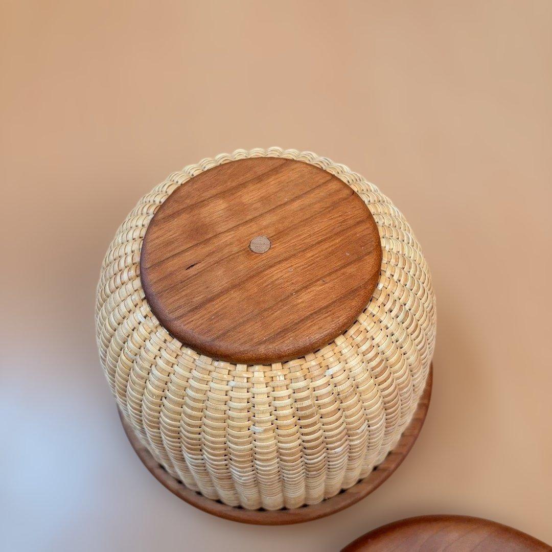 ナンタケットバスケット キャンディバスケット 5インチラウンド