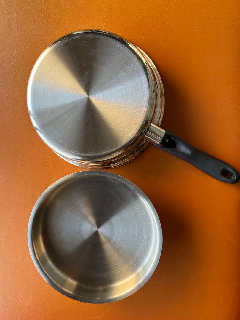 数回使用のお買い得品！スポンジケーキも焼けるアムウェイ中フライパン