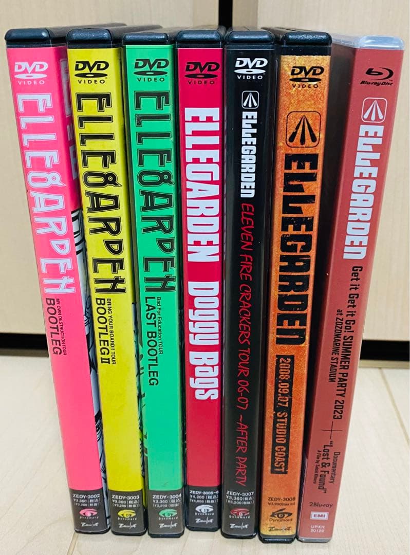 ELLEGARDEN エルレガーデン DVD Blu-ray 全7枚セット - メルカリ
