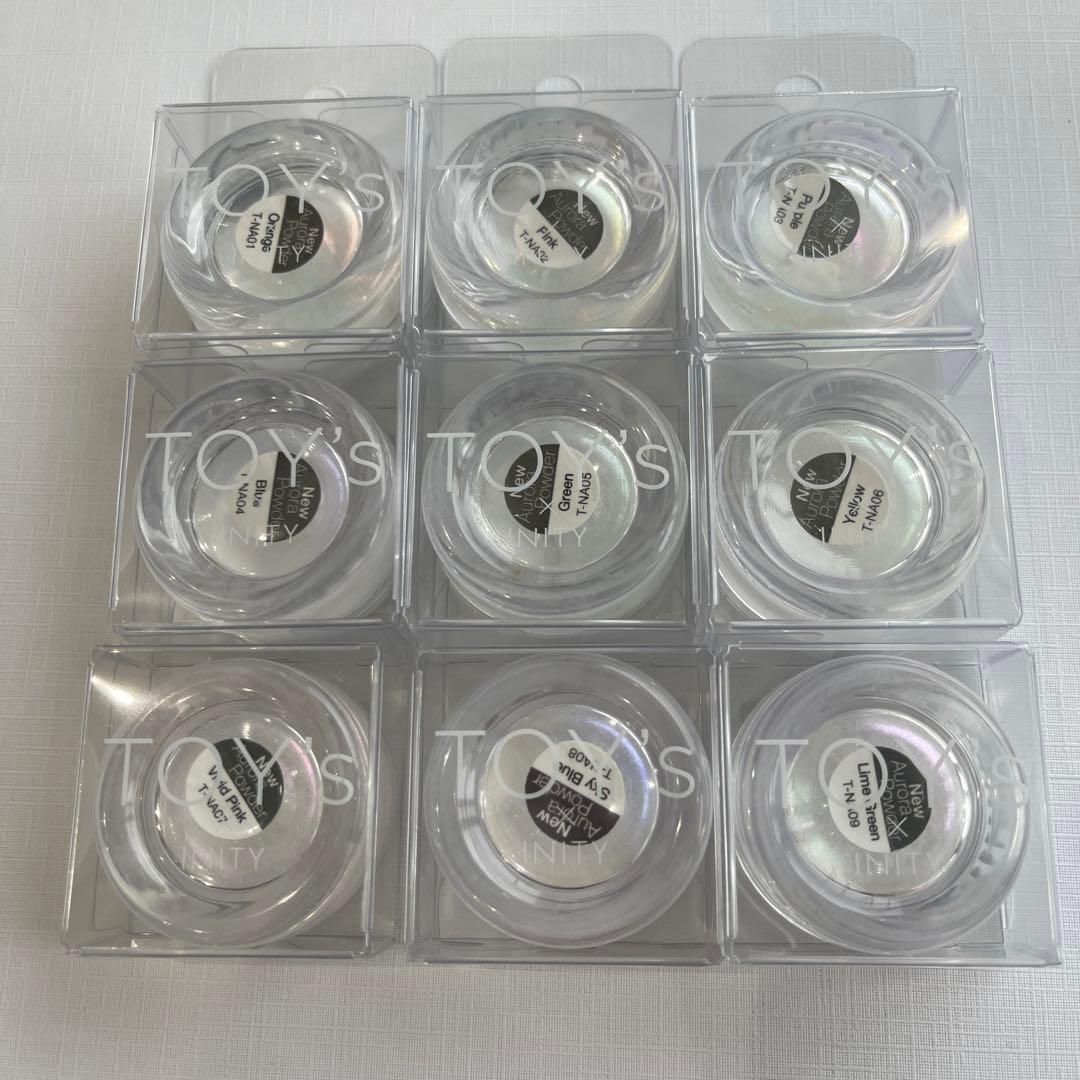 【タイムセール！明日まで】新品トイズニューオーロラパウダーTOY's×INITY TOY's×INITY | ニューオーロラパウダー 9色セット | ライフ