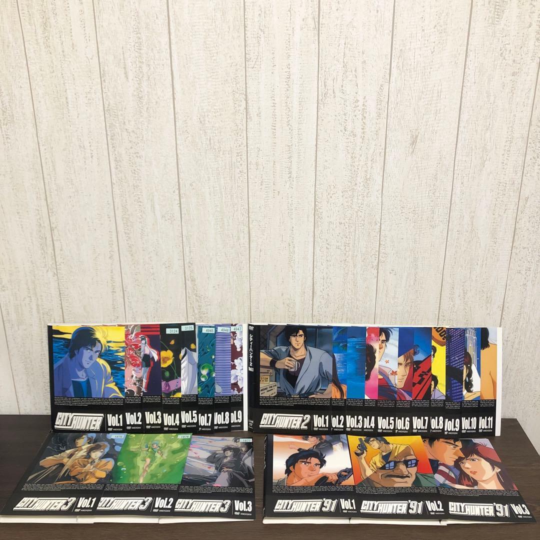シティーハンター　DVD 全巻セット シティーハンター DVD 全巻セット 劇場アニメ+テレビアニメスペシャル