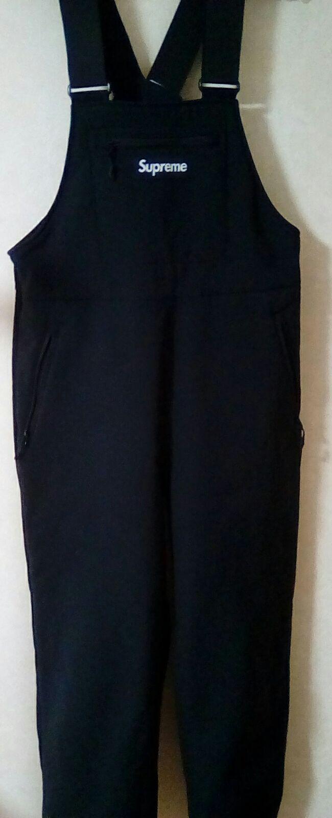 Supreme WINDSTOPPER Overalls オーバーオール M 黒