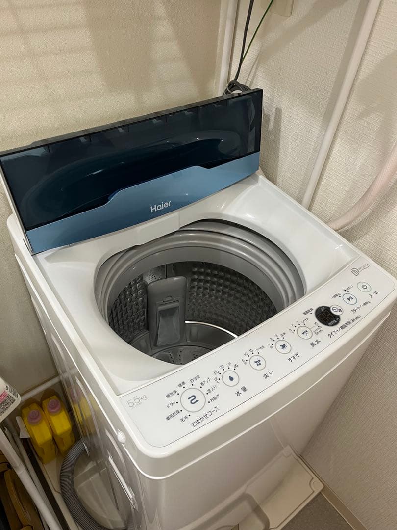 Haier（ハイアール） 全自動洗濯機 5.5kg 縦型 ホワイト