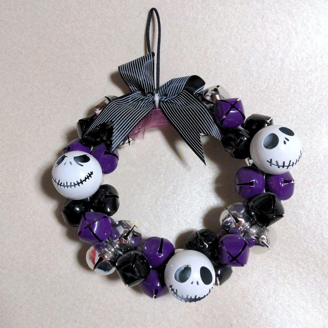 ナイトメアビフォアクリスマス リース 鈴 ハロウィン ディズニー