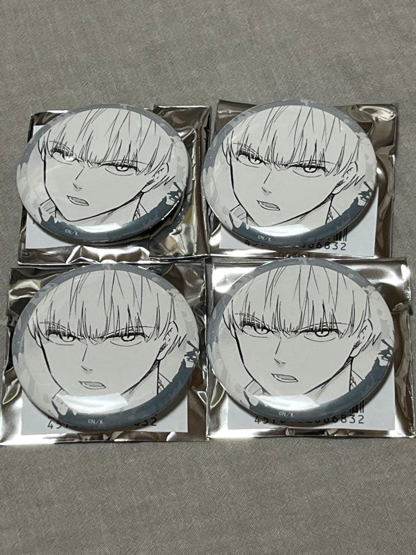 4個セット 梶蓮 缶バッジ プリンセスカフェ WIND BREAKER 原作 - メルカリ