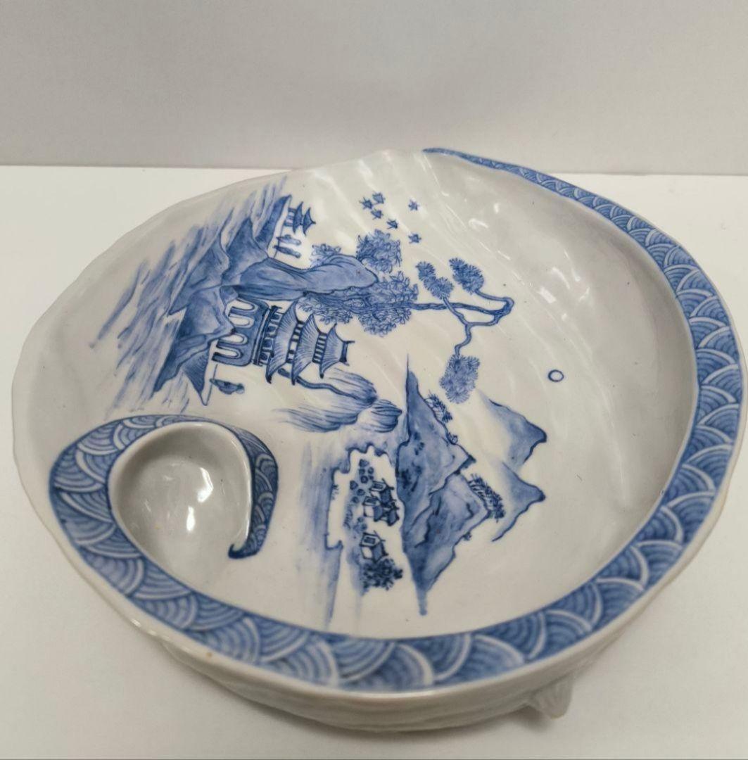 青白磁 貝殻型 陶器皿 31cm | 激安通販のイーサプライ