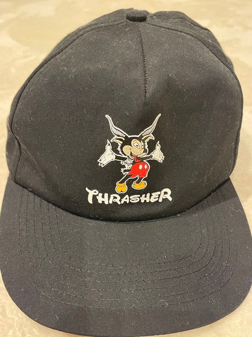 THRASHER サタンミッキーキャップ スラッシャー