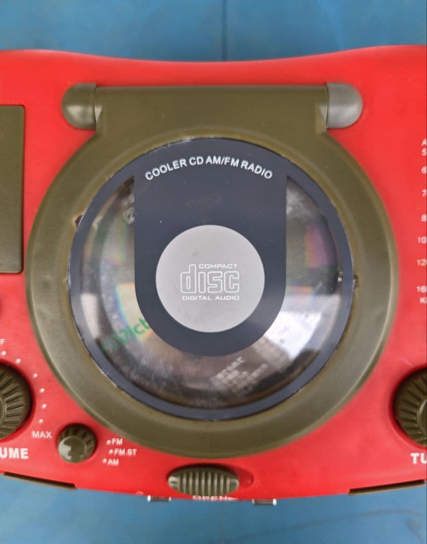 コカコーラ AM FM ラジオ CDプレーヤー クーラーボックス 懸賞 当選品