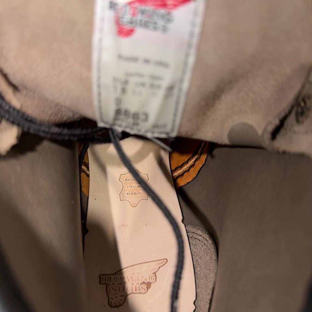 ハ*ル様 新品未使用　25.5cm US7.5D キムタク着用 RED WING