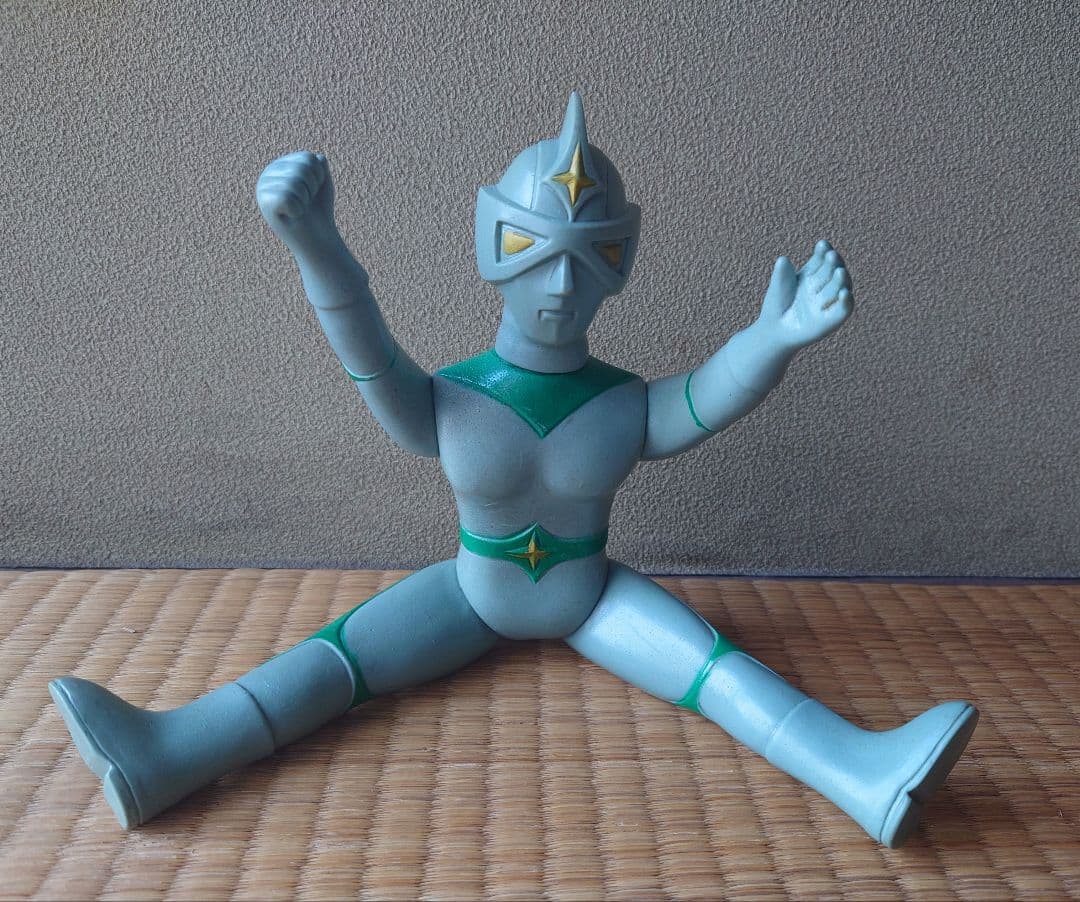 【当時物】【タカトク】【無版権】ミラーマン&キティファイヤー☆希少ソフビセット