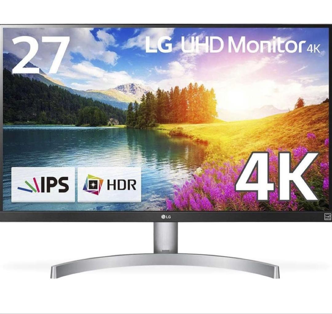 LG 27インチ4Kモニター HDR対応 27UK600-W IPSパネルで美しい映像を演出するHDR10対応4Kモニター - 27UK600-W | LG JP