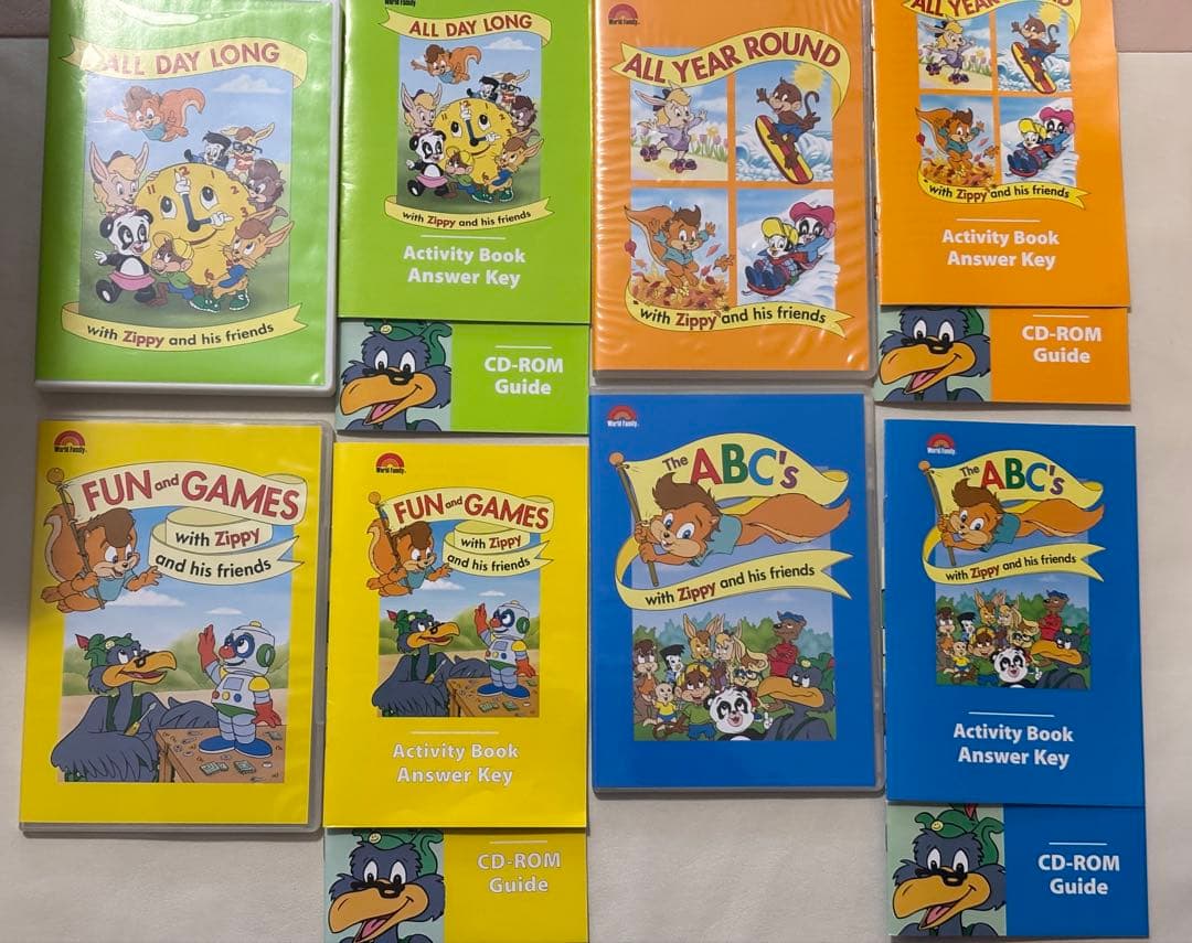 ○DWE○Zippy and his friends アクティビティCD - メルカリ