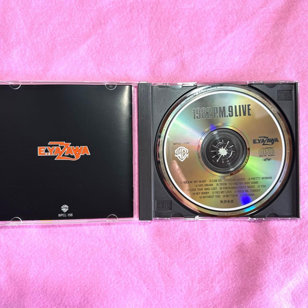 80s LIVE盤 矢沢永吉 / 1982 P.M.9 LIVE 1983年