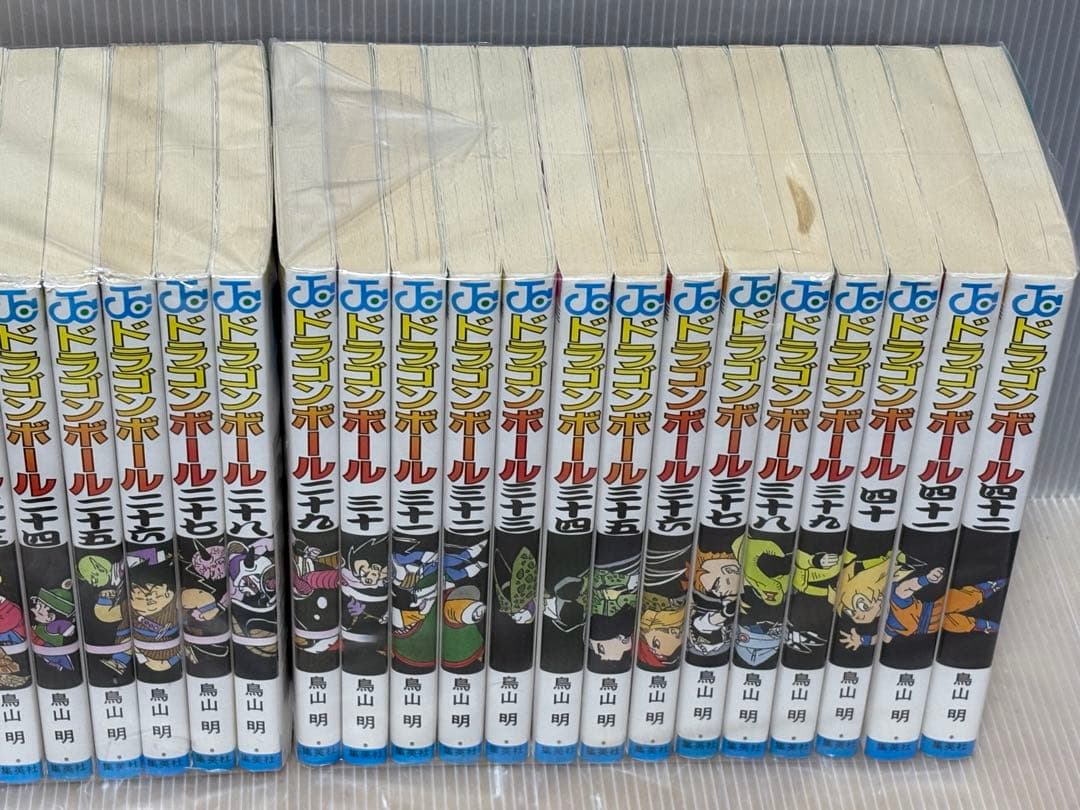 【U100m】《状態良好》 旧装版　ドラゴンボール　鳥山明 全42巻全巻セット