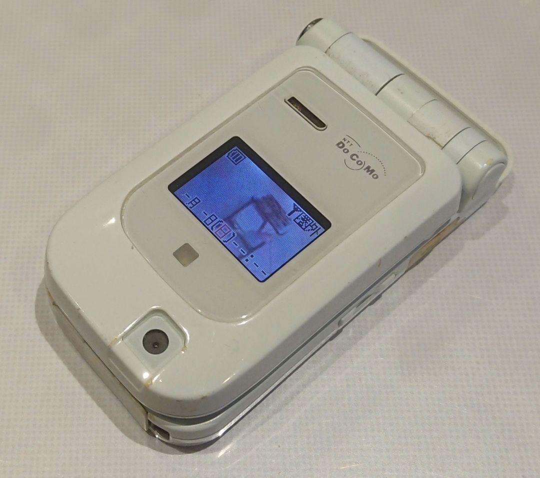 レア カワイイ ドコモ P253i BLUE ブルー ガラケー 携帯 レア 美品 kawaii ドコモ N253i ブルー ガラケー プーさん 携帯 - メルカリ