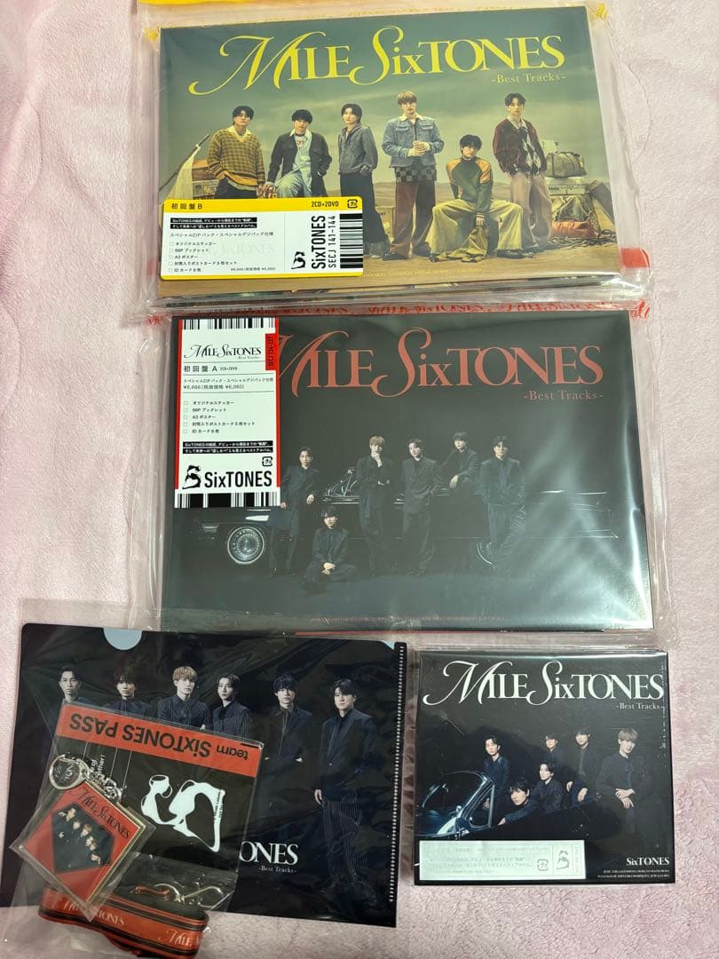 MILESixTONES -Best Tracks- 3形態セット 特典付き新品