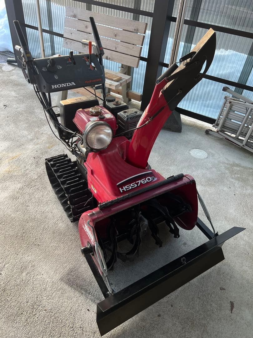 Honda HSS760m 除雪機 キャタピラー式 - メルカリ