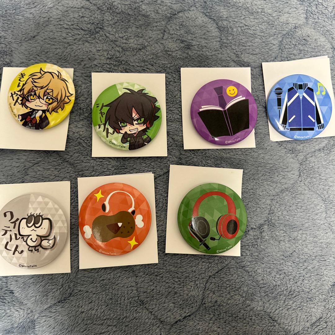 ワイテルズ 缶バッジ全種 ポップアップ - メルカリ