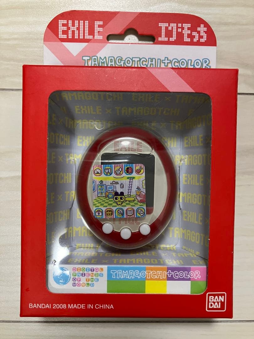 たまごっち プラスカラー レッド エグもっち 限定 EXILE - メルカリ