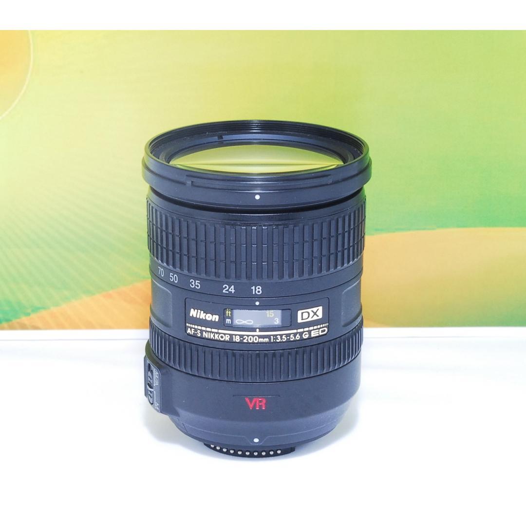 これ1本でOK✨Nikon AF-S 18-200mm f3.5-5.6 VR