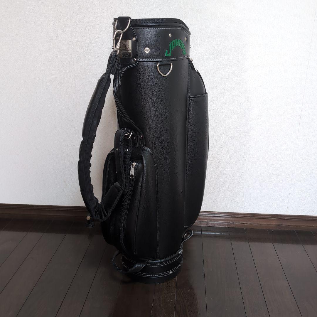 JONES ブラック キャディバッグ JONES】新作キャディバッグ入荷❣️ | ゴルフ5 プレステージ広尾店