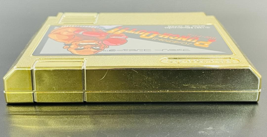 希少 非売品 ファミコン パンチアウト ゴールドカートリッジ ゴールド