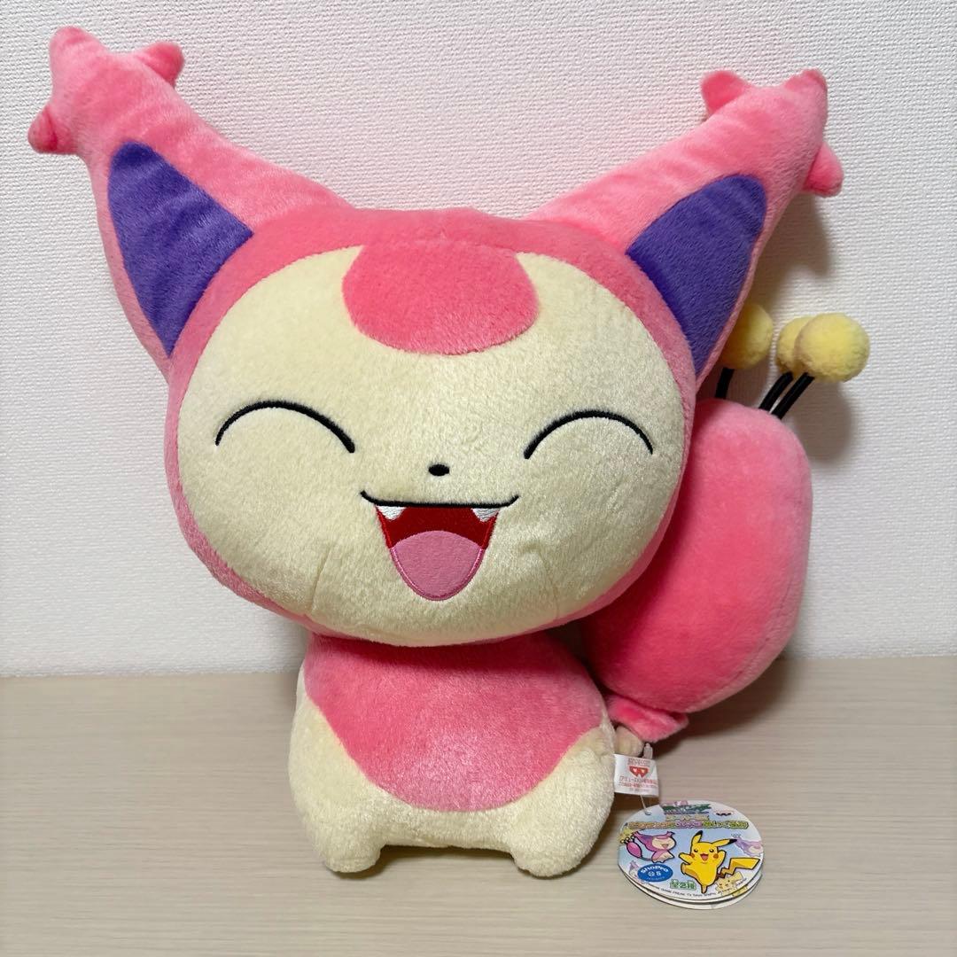 美品・レア】ポケモン エネコ ぬいぐるみ スーパーDX 2005年 当時物