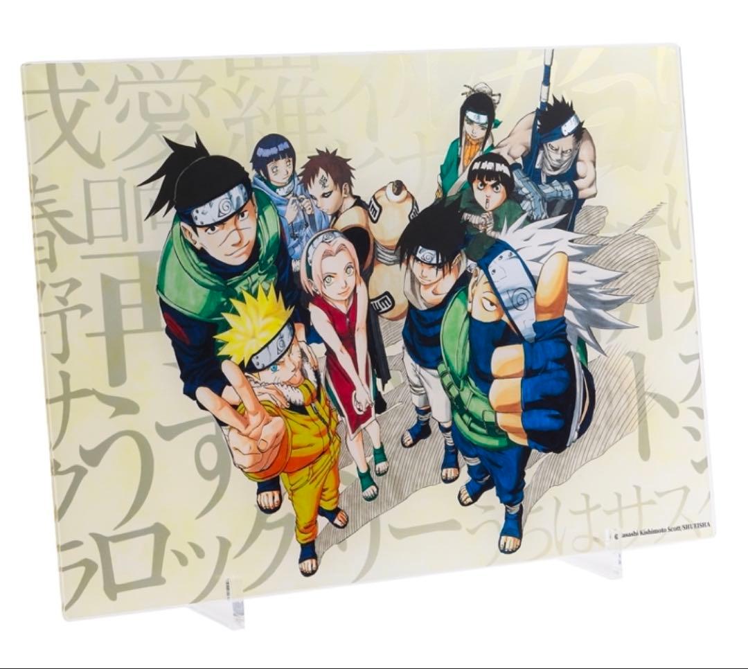 NARUTO ナルト 箔入りアクリルアート 魚眼レンズ サスケ カカシ - メルカリ