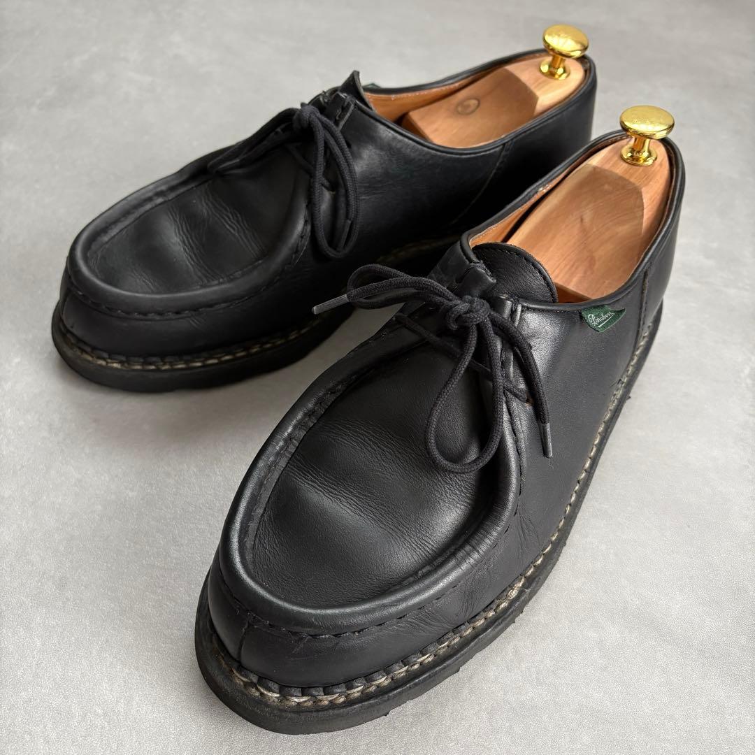 パラブーツ MICHAEL ミカエル シューズ ブーツ チロリアン 黒【42】 楽天市場】パラブーツ ミカエル 国内正規品 PARABOOT MICHAEL NOIR