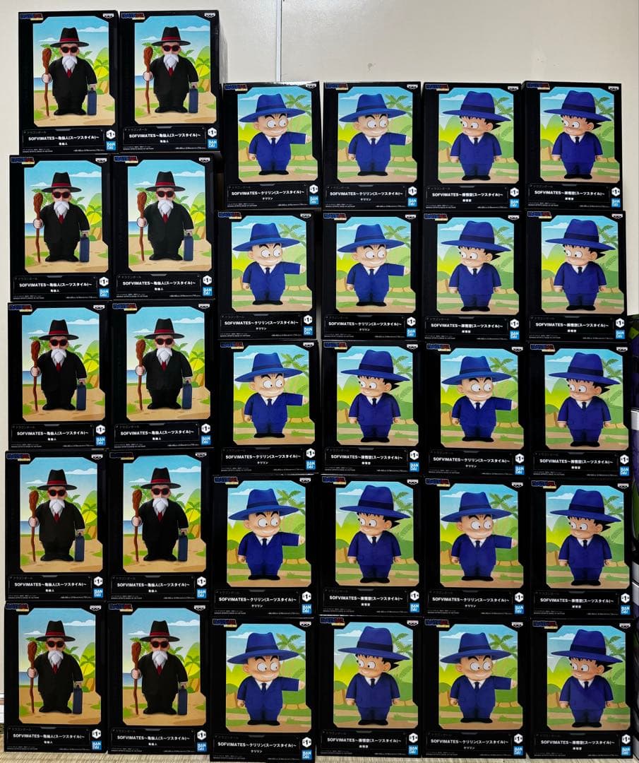 ドラゴンボール SOFVIMATES 孫悟空 クリリン 亀仙人　スーツ ドラゴンボール SOFVIMATES 孫悟空 クリリン 亀仙人(スーツスタイル