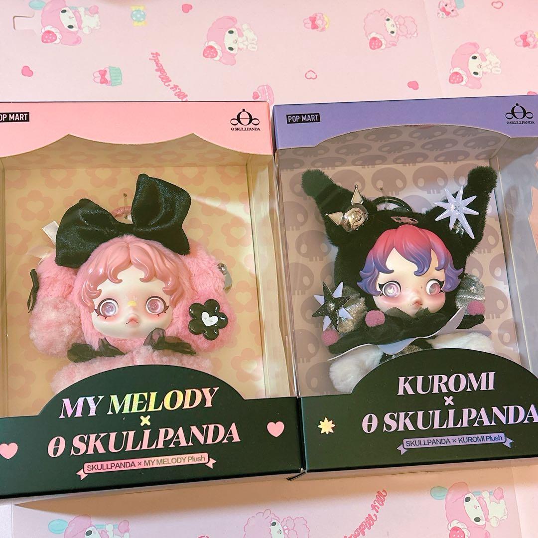 正規品 POPMART スカルパンダ マイメロディ クロミ 楽天市場】【正規品保証】 SKULLPANDA × KUROMI ☆ SKULLPANDA × MY