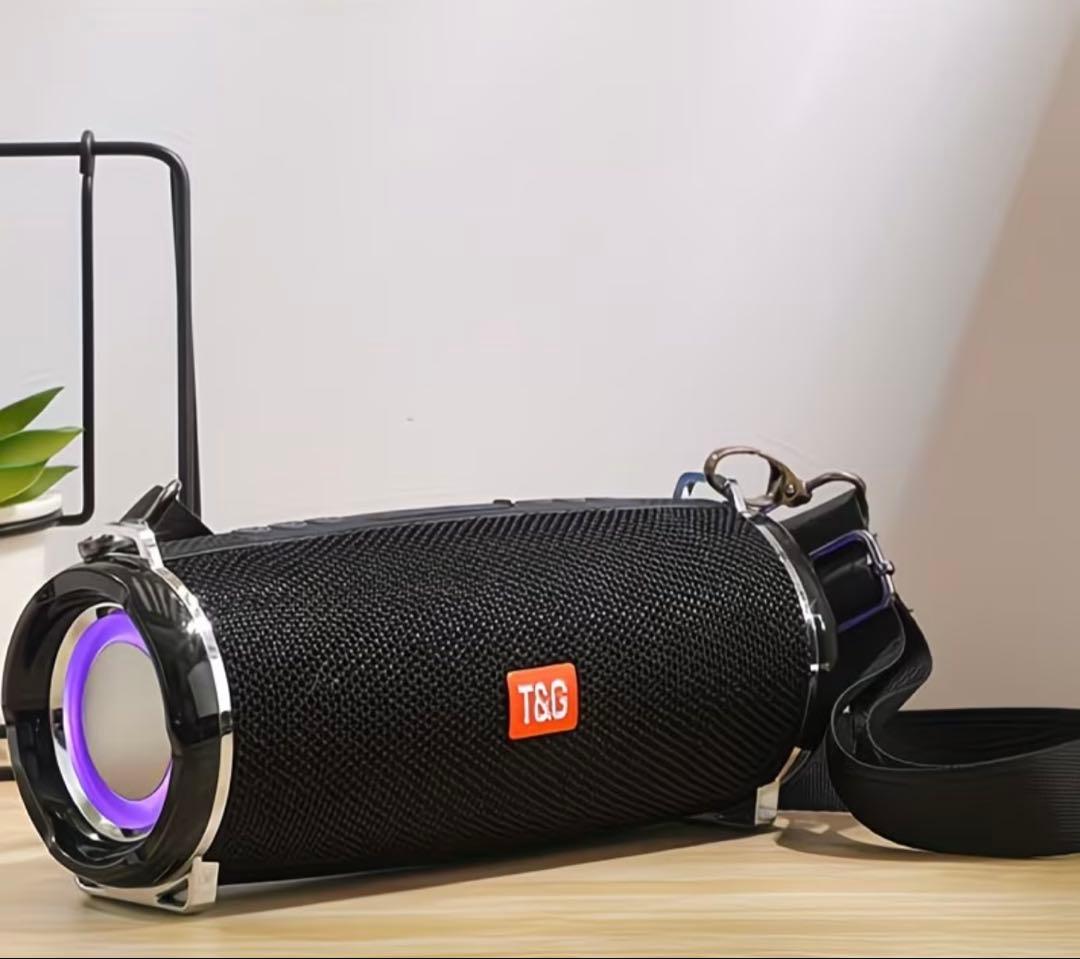 T&G ワイヤレススピーカー LEDライト付き - メルカリ