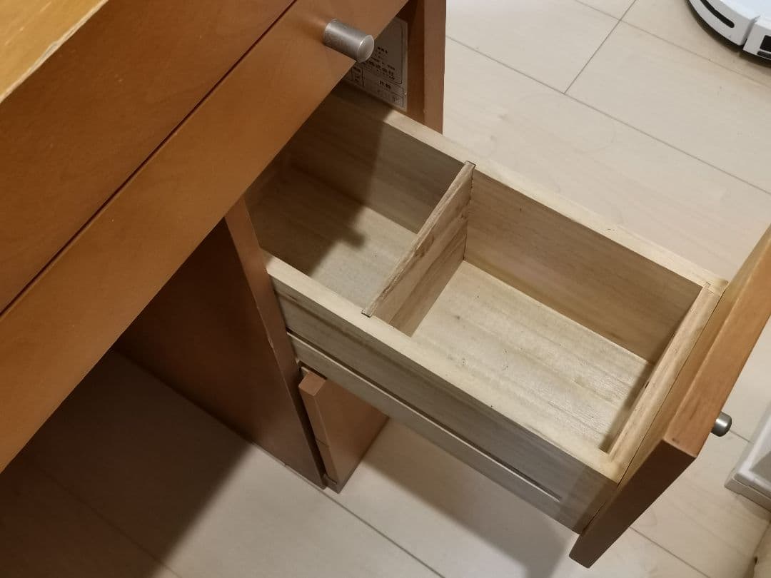 再値下げ 最終価格] ナチュラルウッド ドレッサー・鏡台