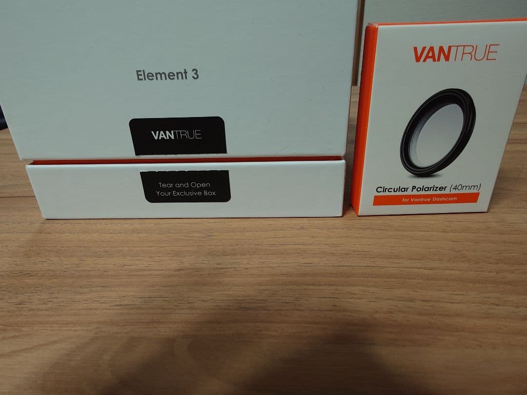 VANTRUE E3 CPL偏光フィルターセット - アクセサリーセール