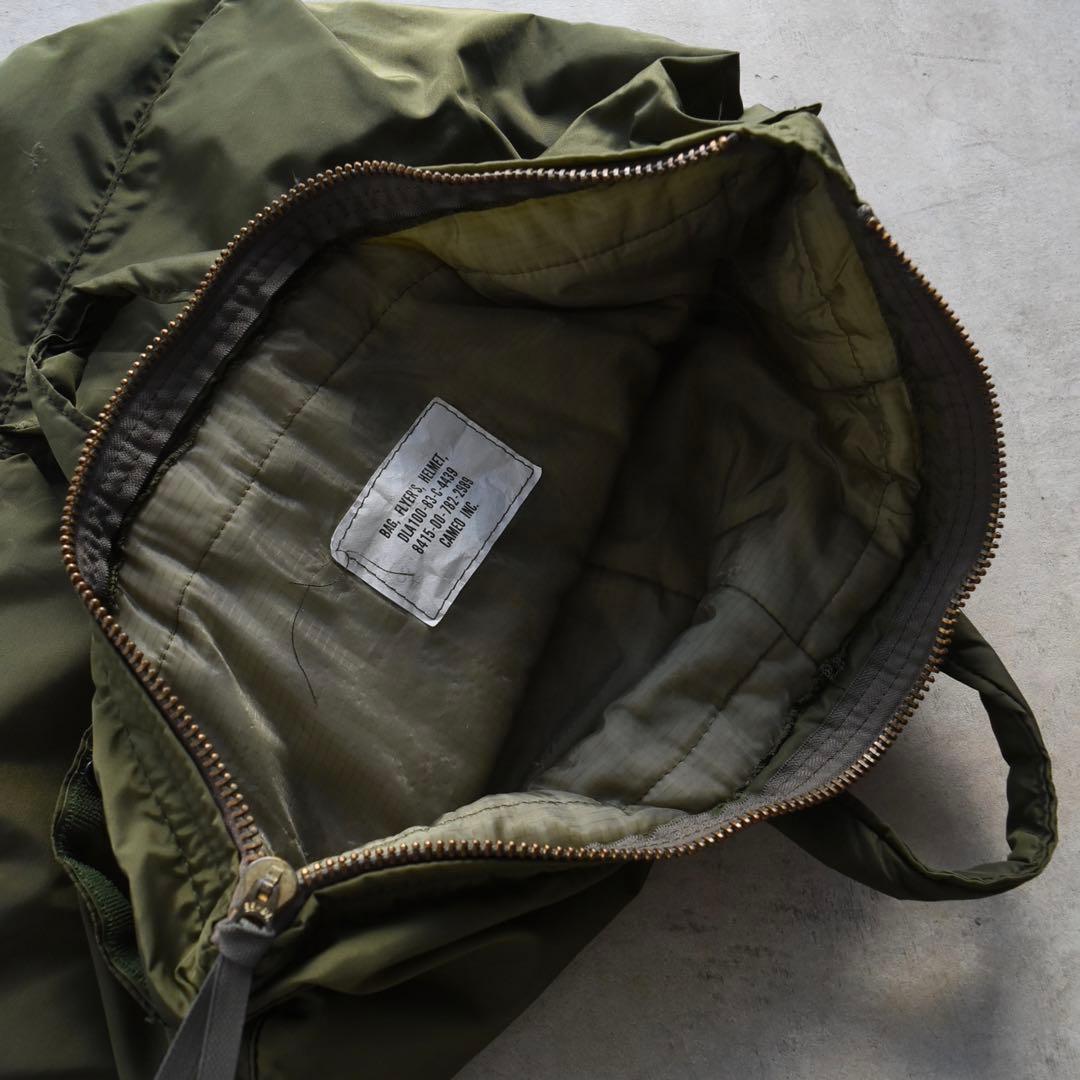 80s 米軍実物 U.S.ARMY フライヤーズ ヘルメットバッグ ヴィンテージ