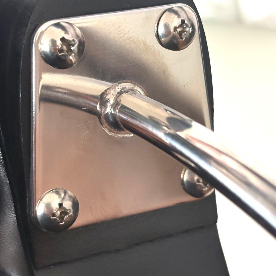 【希少】MIHARA YASUHIRO メタルヒール ブーティ 黒 22.5cm