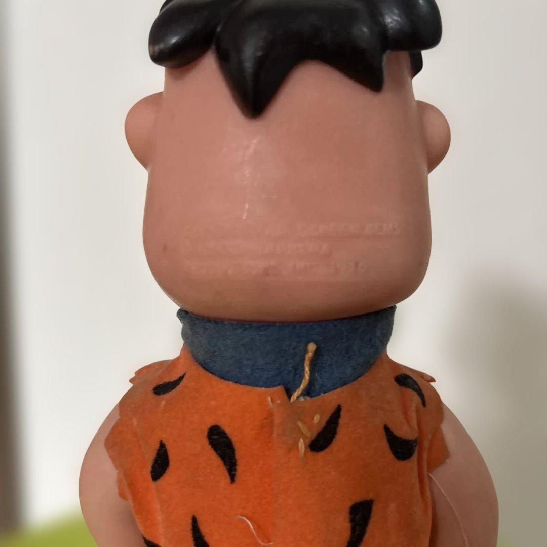 稀少】70年代 フリントストーン フレッド ソフビ フィギュア DAKIN