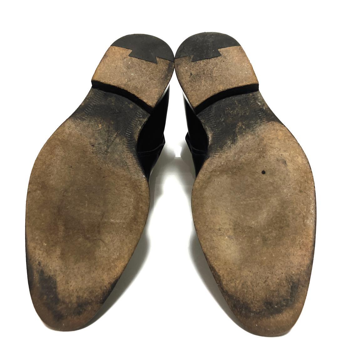 あ*ぇ様 BURBERRY バーバリー ブラック ジョッパーブーツ アンクルスト