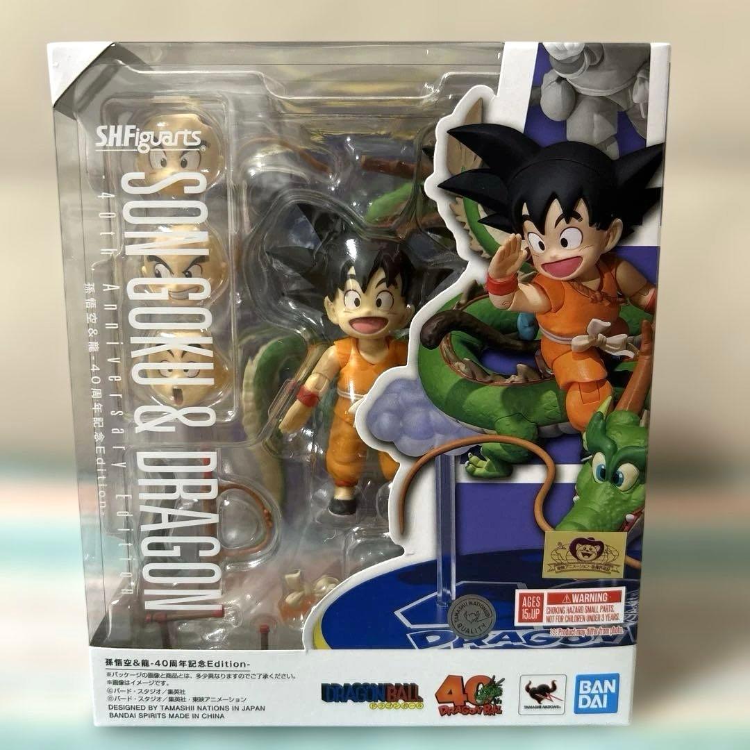 ドラゴンボール フィギュア 孫悟空＆龍-40周年記念Edition- Vジャンプ