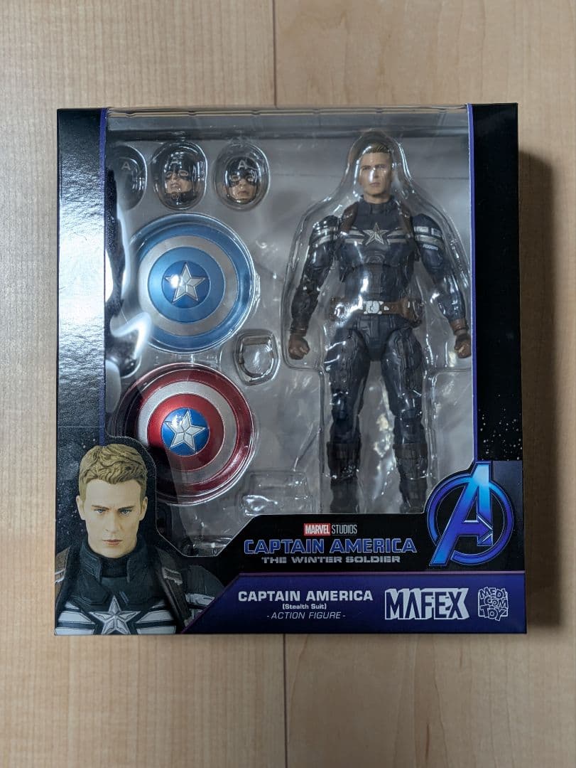 未使用品】MAFEX CAPTAIN AMERICA ステルススーツ - メルカリ
